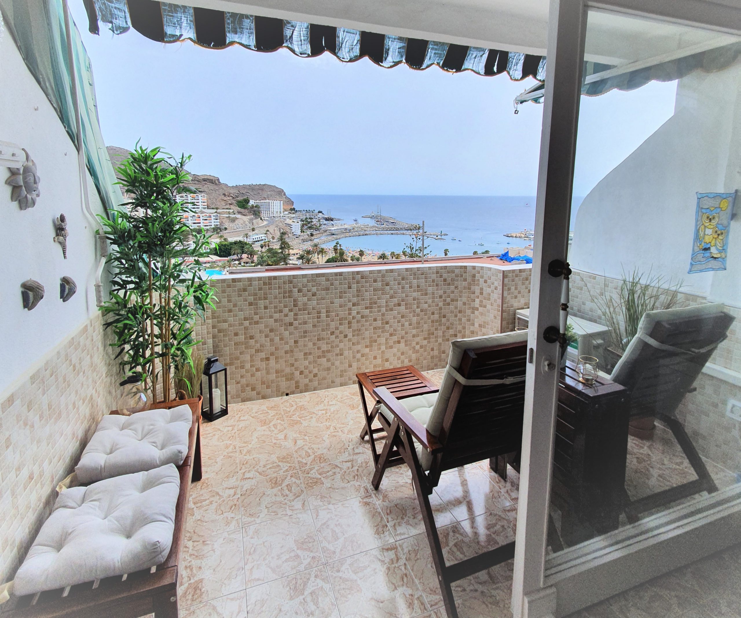 Utsikt fra leilighet 1